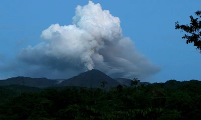 El Instituto Geofísico advierte sobre caída de ceniza del Sangay en Morona y Chimborazo / Foto: EFE