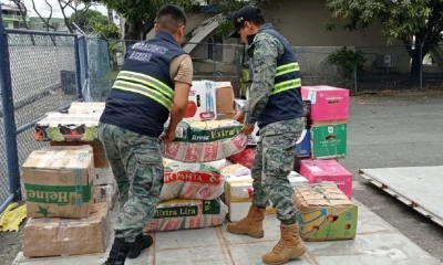 El abastecimiento de las Islas Galápagos se ha visto afectado en las últimas semanas al quedar fuera de servicio una de las cuatro embarcaciones que realiza esta tarea/ Foto: cortesía FF.AA