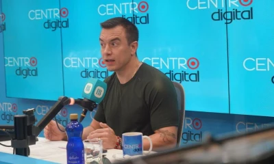 En el plano interno, Noboa destacó los resultados de las recientes medidas adoptadas por su Gobierno / Foto: cortesía Radio Centro