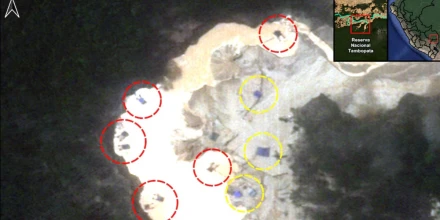 Imágenes satelitales revelan avance de la minería ilegal en Tambopata pese a operativos del Estado