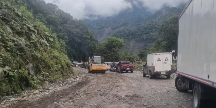 Apertura parcial y controlada en la vía E45 entre San Luis y El Reventador