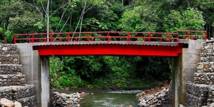 Orellana: Puente está listo para su inauguración