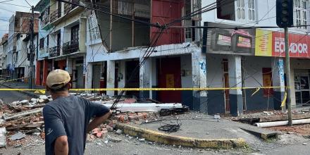Sismo de 6.0 dejó un herido e infraestructuras dañadas en Esmeraldas 