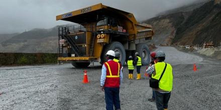 Minería ecuatoriana creció 16,9 % en exportaciones en el segundo trimestre