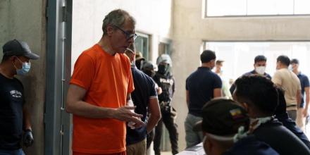 Jorge Glas, entre los 300 reos trasladados a nueva cárcel de Santa Elena