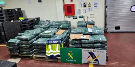 España: 2 toneladas de cocaína fueron halladas en fruta procedente de Ecuador