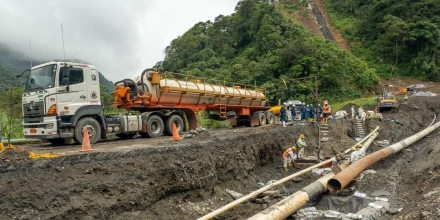 Petroecuador concluye variantes de emergencia del SOTE y del poliducto en Napo