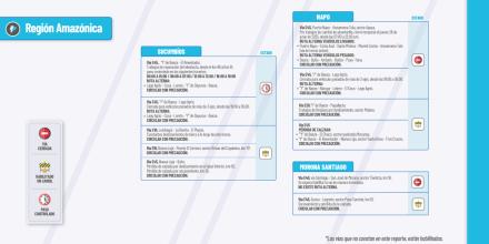 Informe Red Vial Región Amazónica - Junio 25 de 2025