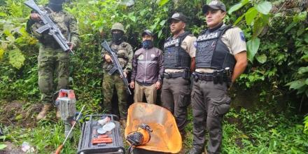 185 kilogramos de explosivos fueron decomisados en Carchi