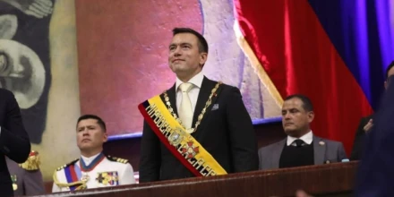 Noboa centra su informe en seguridad y recuperación económica
