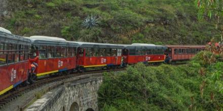 El tren volvió a funcionar en Imbabura 