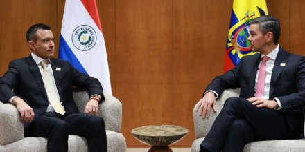 Daniel Noboa fortalece agenda bilateral con Paraguay antes de la Cumbre del Mercosur