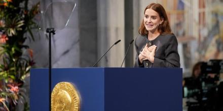 Machado dedica el Nobel de la Paz a todos los venezolanos y a los líderes que la apoyaron 