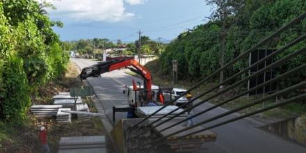 Puente sobre el río Napo fue rehabilitado