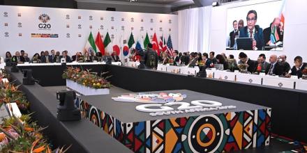 El G20 se reunirá en Sudáfrica marcado por tensiones comerciales