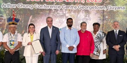 Ecuador participó en la Cumbre para la Biodiversidad en Guyana