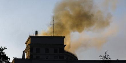 Rusia escaló sus ataques que alcanzaron la sede del Gobierno en Kiev