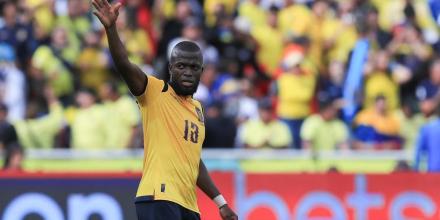 Enner Valencia se despide de las eliminatorias en el partido contra Argentina