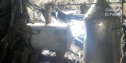 Ejércitos de Ecuador y Colombia destruyeron laboratorio en la frontera