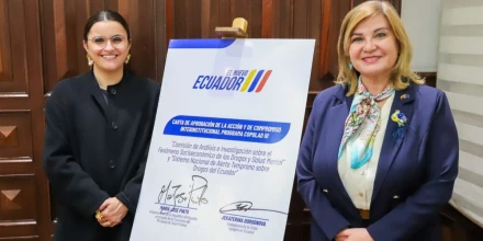 Ecuador refuerza cooperación internacional para enfrentar consumo y tráfico de drogas