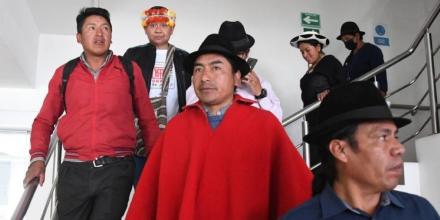 TCE admitió denuncia contra Leonidas Iza