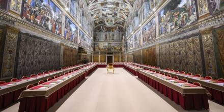 133 cardenales elegirán al nuevo papa mañana en la Capilla Sixtina