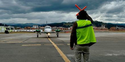 AeroSangay estrenó ruta entre Macas y Cuenca