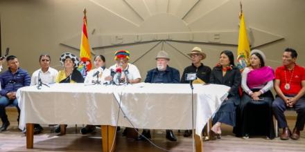 La Conaie respaldará contramarcha en rechazo a Noboa