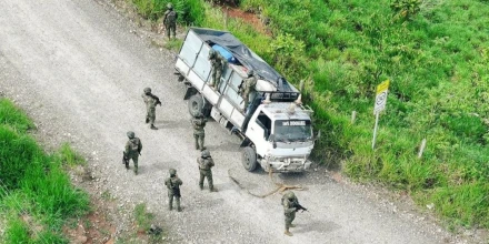 Sucumbíos: militares incautan más de 4.600 galones de combustible