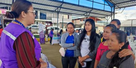 Napo: Brigada Social benefició a familias de San Francisco de Borja