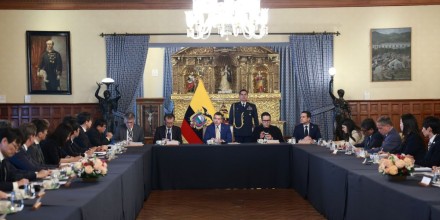 Daniel Noboa recibe a empresarios de Japón para impulsar inversiones