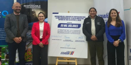 Convenio destina USD 99.000 para fortalecer control y monitoreo en el Refugio El Zarza