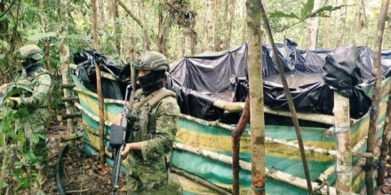 Ejército inhabilita piscinas clandestinas y acoples ilegales de combustible en Shushufindi