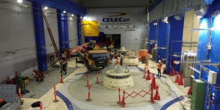 La central Alluriquín retomó su operación total 