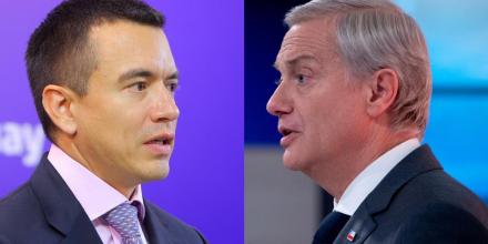 Seguridad, migración y comercio, los ejes del encuentro del martes entre Noboa y Kast