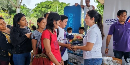 Brigadas médicas y ayuda humanitaria llegan a comunidades amazónicas de Taisha 