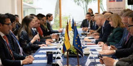 Ecuador y la Unión Europea combaten al crimen organizado