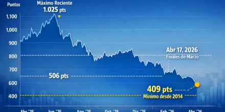 Riesgo país de Ecuador cae a mínimos de una década y mejora percepción internacional