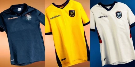 La camiseta de Ecuador no convence: ranking internacional la ubica entre las peores del Mundial 2026
