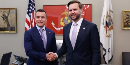 Noboa y Vance ratifican cooperación bilateral en seguridad, comercio e inversión