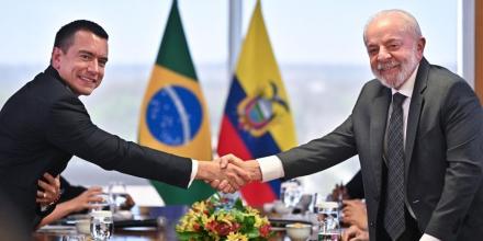 Lula ofreció a Ecuador cooperación policial y comercial