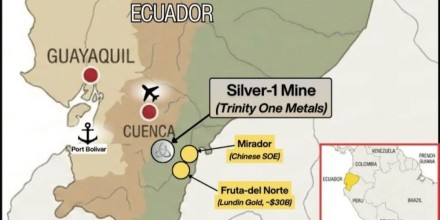 Trinity One Metals avanza en la evaluación de relaves de plata en proyecto minero de Ecuador