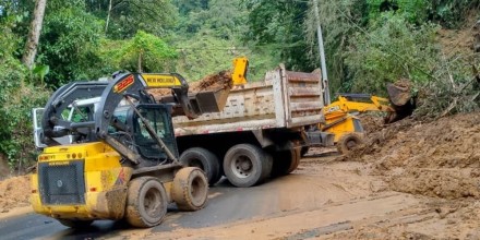 La vía Pelileo-Baños-Puyo fue declarada en emergencia