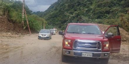 La vía entre Quito y Baeza fue habilitada tras deslizamientos
