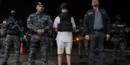 Alias ‘Gerente’ fue capturado en Dubái y trasladado al Ecuador