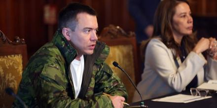 Noboa señaló uso de territorio colombiano por parte de grupos criminales