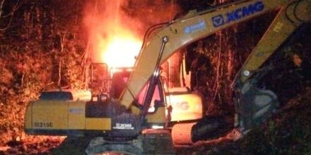 El Ejército ejecutó operativo contra la minería ilegal en Paquisha