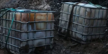 FF.AA. destruyen campamentos de minería ilegal en Tena y Taisha