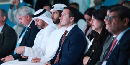 Daniel Noboa fortalece lazos de inversión en Emiratos Árabes Unidos