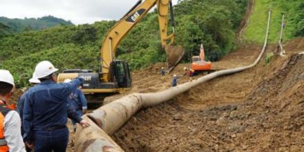 Petroecuador declaró emergencia en el SOTE por el Reventador